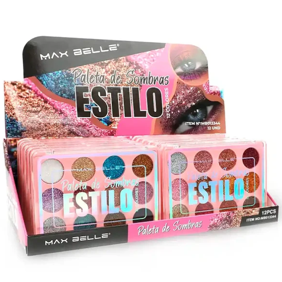 Paleta De Sombras Glitter