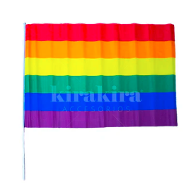 Bandera Diversidad Arcoiris Palito