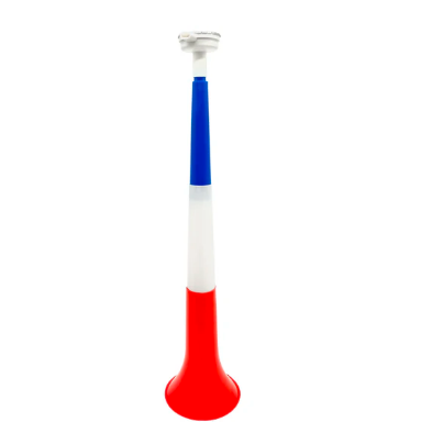 Vuvuzela Tricolor Triple 1 Unidad